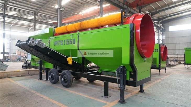 Heavy Duty Compost Trommel Screen