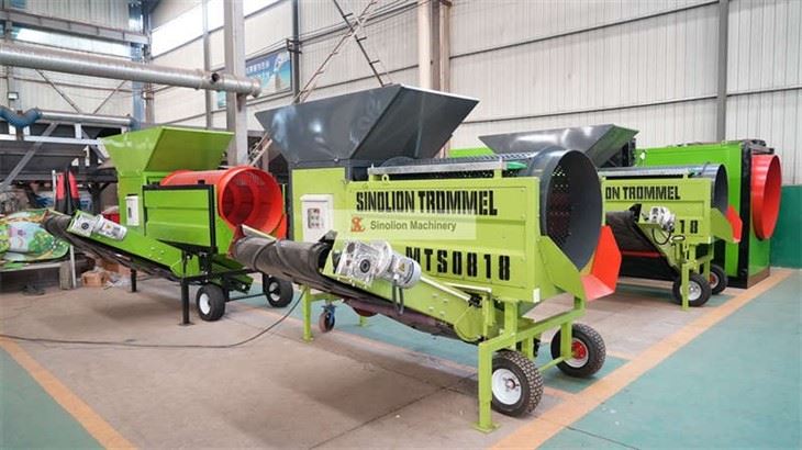 MTS0818 Small Trommel Screen Machine